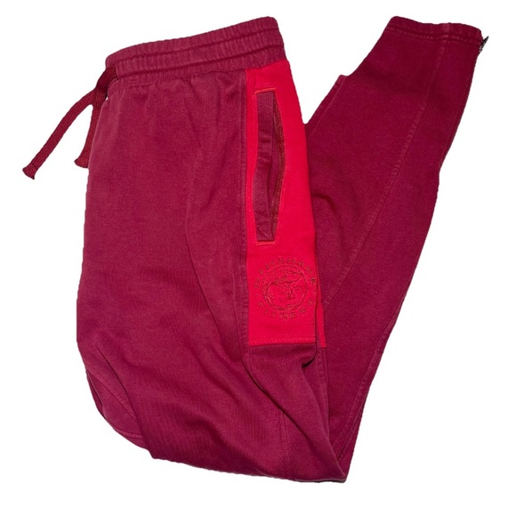 Red Jogger Pants - Picture 1 of 11